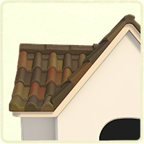 ACNH - Brown Shingles Roof
