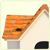 ACNH - Orange Stone Roof
