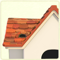 ACNH - Red Stone Roof