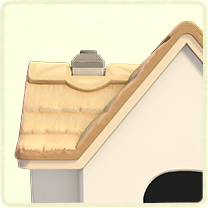ACNH - White Thatch Roof