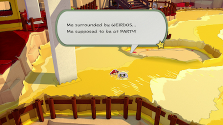 Dry Goomba in the Grass