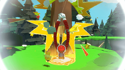 Hit the Tree three times