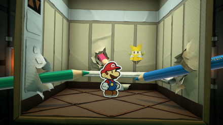 Overlook Tower - Pencils in the elevator