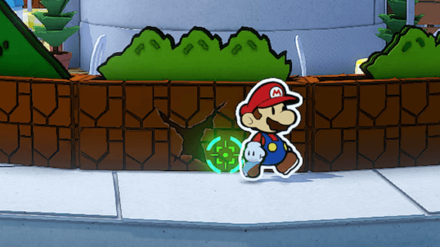 Overlook Tower - Cracked wall on third floor