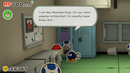 Shogun Studios - Shuriken Dojo Toad sneaking in a nap