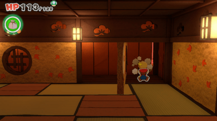 Ninja Attraction_House of Tricky Ninjas - Hit the large wall to the right