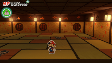 Room with flipping mats