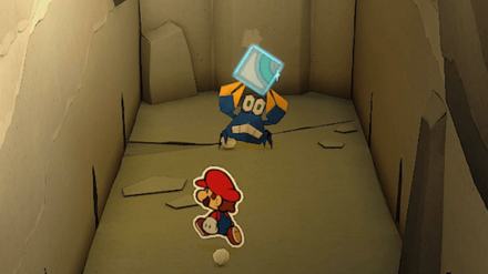 Water Vellumental - Blue Sidestepper with the Groovy Panel