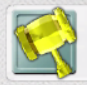 Gold Hammer Icon