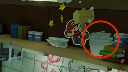 Overlook Tower - Bowls on the Top Right Shelf