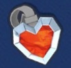 Silver Heart Plus Icon