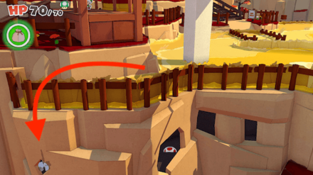 Below the Grassy Area