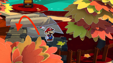 Yellow Leaf on the Crates