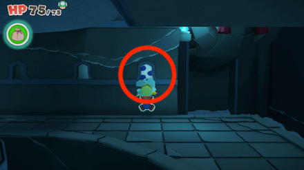 Water Vellumental - Spotted Window below the Entrance Area