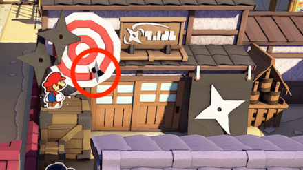 Shuriken on the Target