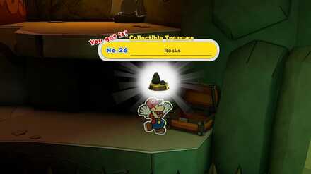 Earth Vellumental Temple - Collectible Treasure No. 26 - Rocks