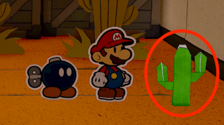 Cactus Origami in Right Stage Area