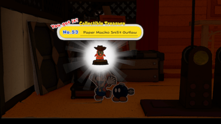 Treasure 53 - Paper Macho Snifit Outlaw