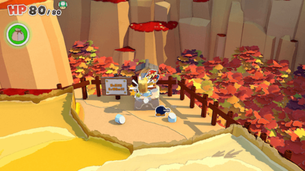 Paper Mario - Hit the Monkey