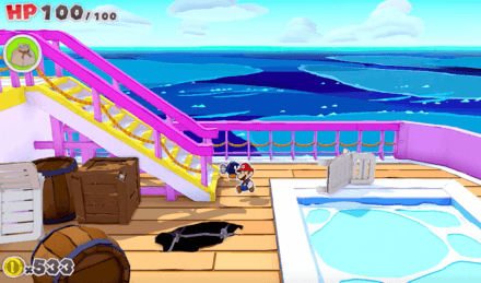 The Princess Peach Ship - Confetti Hole 03