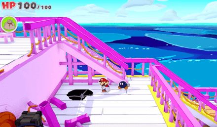 The Princess Peach Ship - Confetti Hole 04