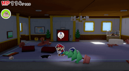 The Princess Peach Ship - Confetti Hole 09