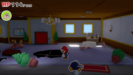 The Princess Peach Ship - Confetti Hole 07