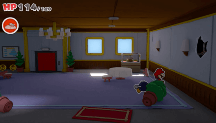 The Princess Peach Ship - Confetti Hole 08