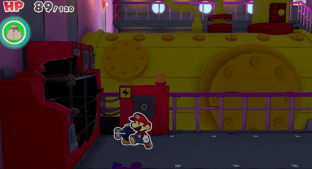 The Princess Peach Ship - Confetti Hole 18