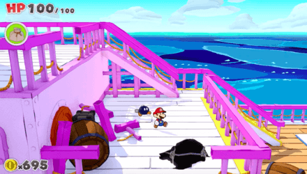 The Princess Peach Ship - Confetti Hole 05