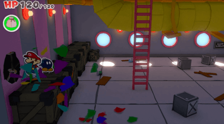 The Princess Peach Ship - Confetti Hole 16