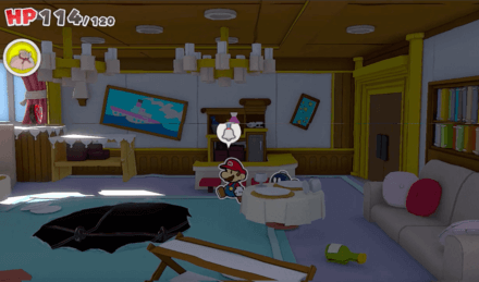 The Princess Peach Ship - Confetti Hole 11