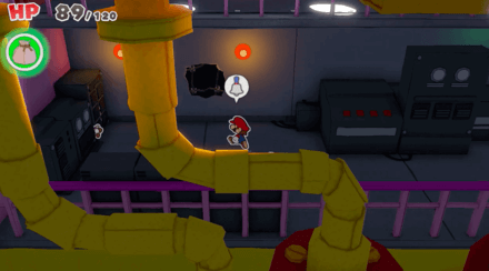 The Princess Peach Ship - Confetti Hole 20