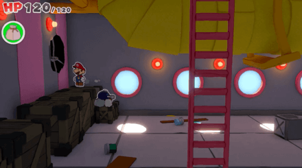 The Princess Peach Ship - Confetti Hole 15