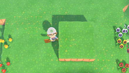 ACNH - Creating a 3x3 cliff