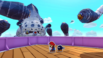 Princess Peach Ship - Gooper Blooper Fight