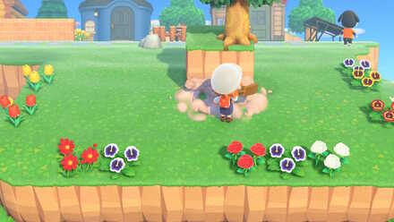 ACNH - Destroying tiles