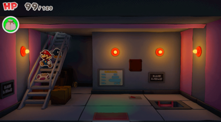 The Princess Peach - Toad on the Staircase.png