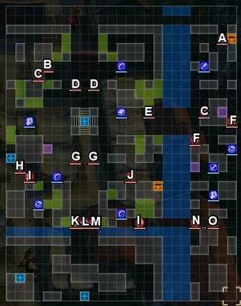 Black Market Scheme Initial Enemy Positions