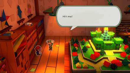 Mushroom Island - Hit Luigi