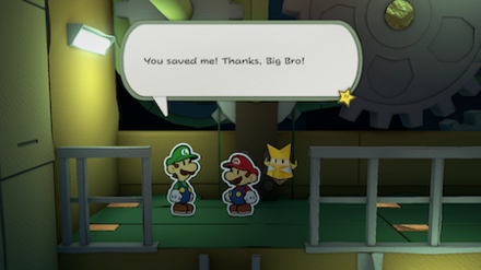 Paper mario sale origami king luigi