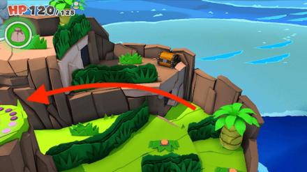 Heart Island - Tunnel Entrance to the East