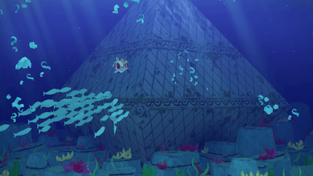 Submerged Diamond Island