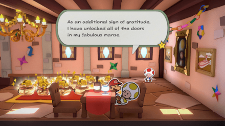 Coin Reward and Unlocked Doors