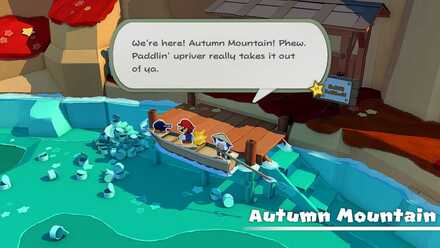 Autumn Mountain Paddler