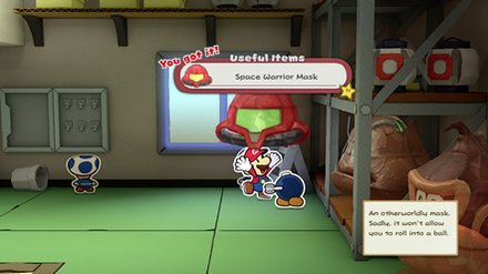 Space Warrior Mask - Samus