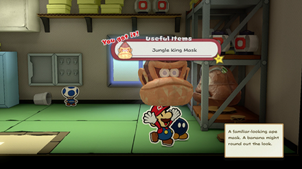 Jungle King Mask - Donkey Kong