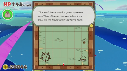 Complete Sea Chart Paper Mario The Great Sea Map And 100% Walkthrough | Full Sea Chart And Locations For  All Treasures And Islands | Paper Mario: The Origami King (Switch)｜Game8