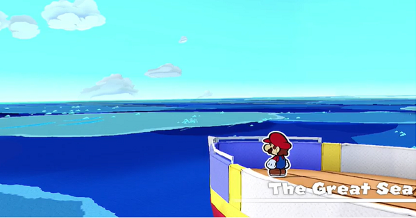 The Great Sea - Paper Mario: The Origami King Walkthrough