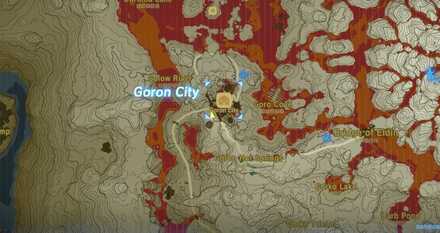 Botw getting to goron city